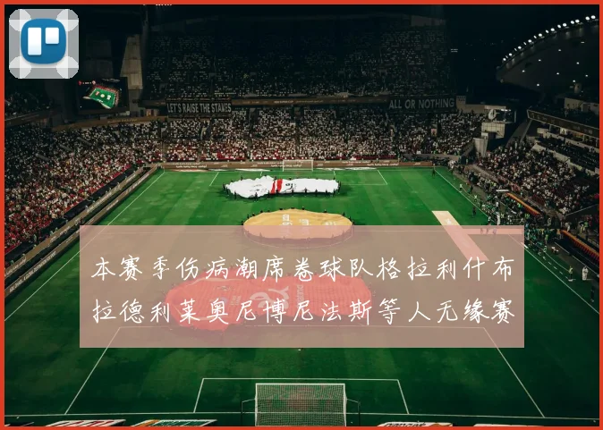 本赛季伤病潮席卷球队格拉利什布拉德利莱奥尼博尼法斯等人无缘赛季余下比赛